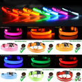 Illuminate Your Pet's Safety with the LED Adjustable Dog Collar - Blinking, Flashing, and Waterproof!