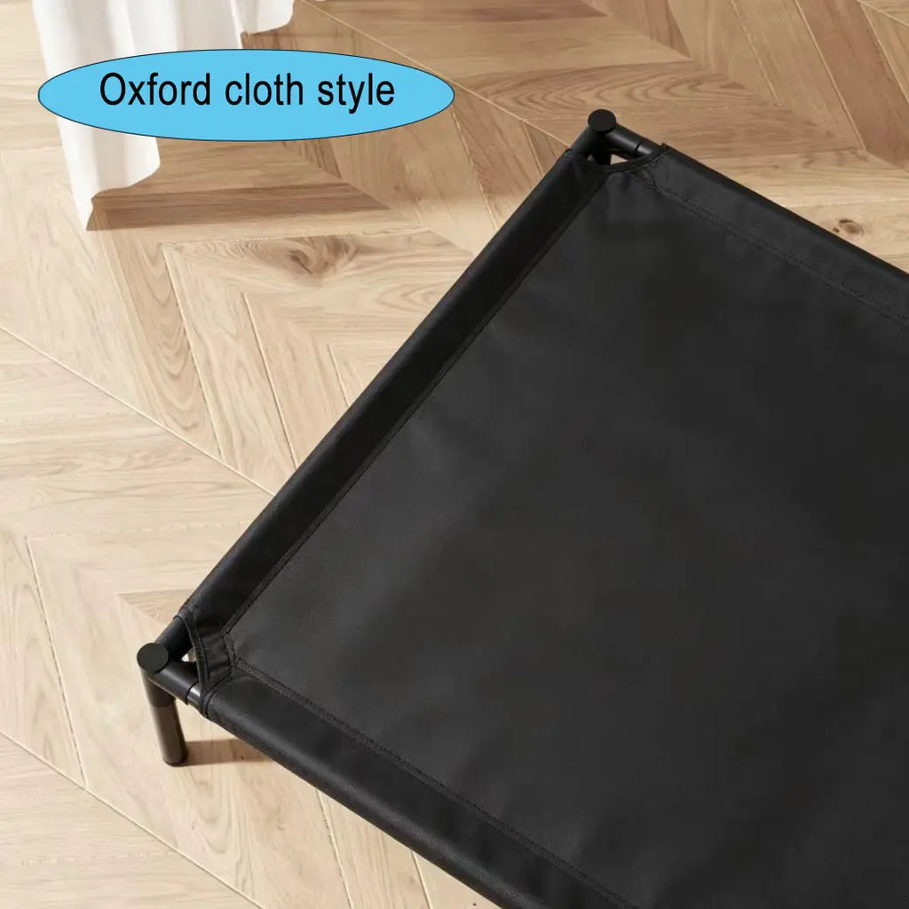 Elevate Your Dog's Comfort: Premium Portable Elevated Bed for Medium & Large Dogs - Breathable Mesh Hammock for Ultimate Summer Relaxation!